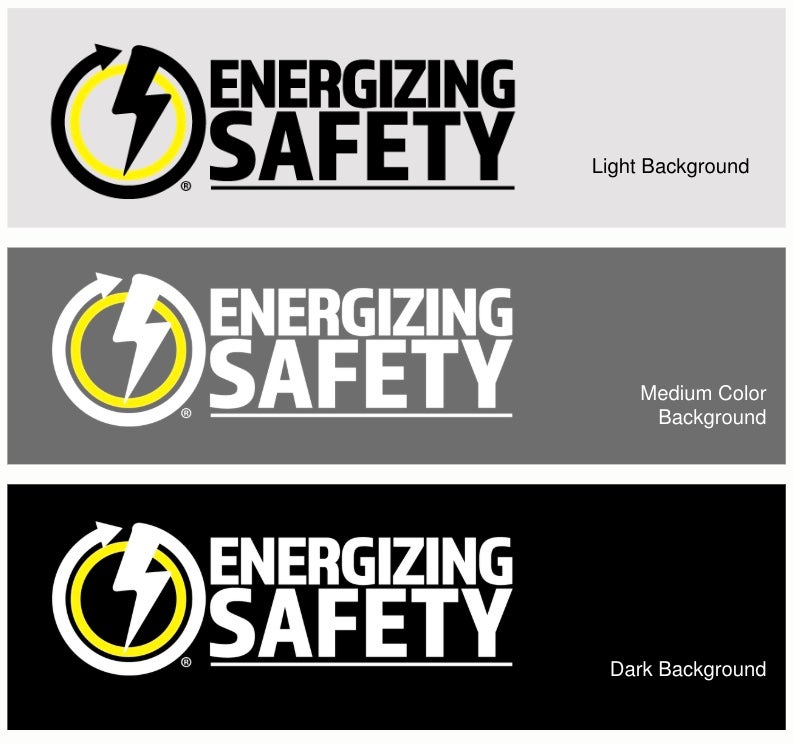 Full color use of logo on colored background restrictions