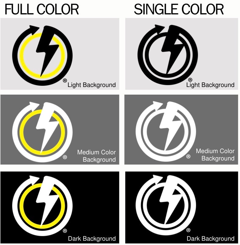 color use with icons